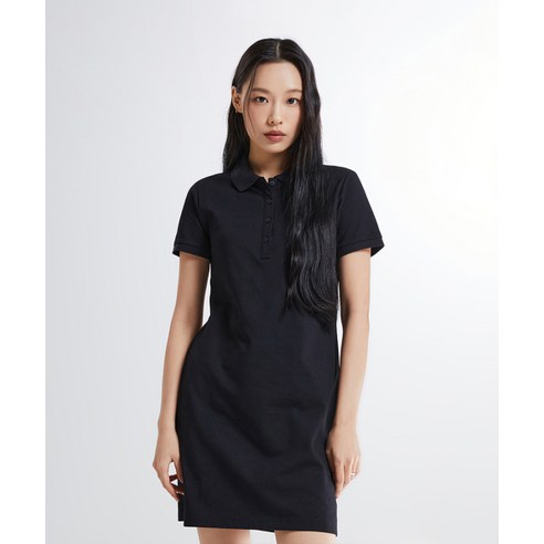 스파오 SPAO UV차단 피케 원피스_SPOME24G02