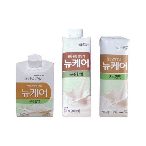 대상 뉴케어 구수한맛 200ml 완전균형영양식 30팩, 60개