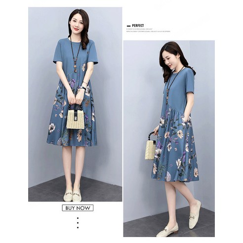 50대 중년 여성을 위한 완벽한 여름 원피스