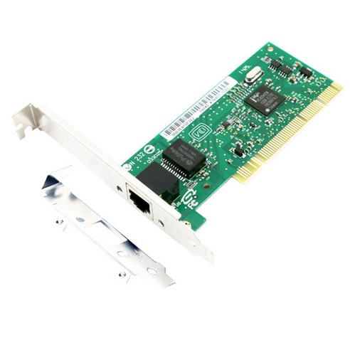PCIe 기가비트 네트워크 카드 데스크탑 짧은 베젤 유선 네트워크 카드 소형 섀시 네트워크 케이블 네트워크 카드, 보여진 바와 같이, 하나