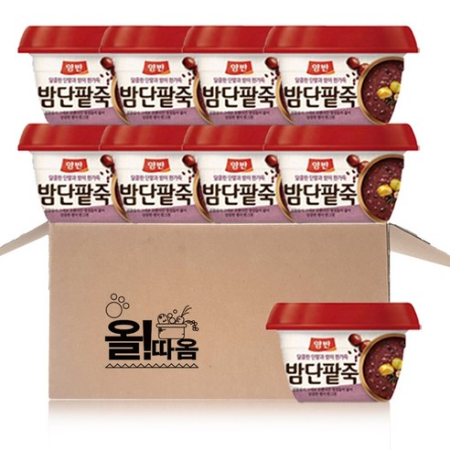 (올따옴) 동원 밤단팥죽 285g 9입, 2.565kg, 1세트