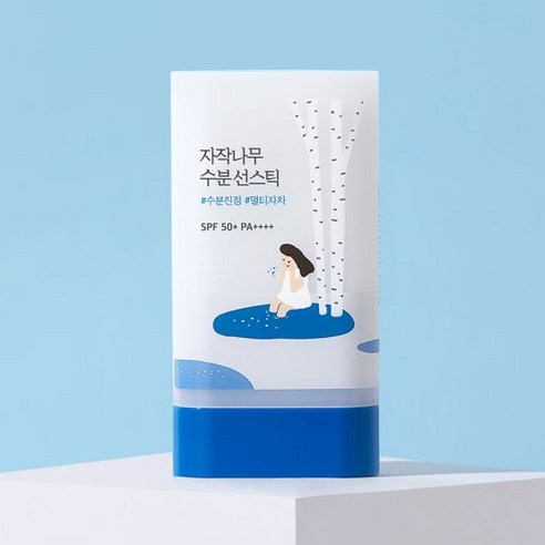 라운드랩 자작나무 수분 선스틱 19g (SPF 50+ PA++++), 자작 수분 선스틱 19g