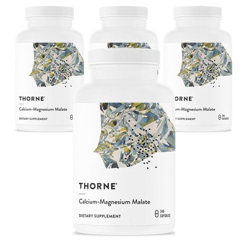 쏜리서치 칼슘-마그네슘 말레이트 소프트젤 캡슐, 240정, 4개