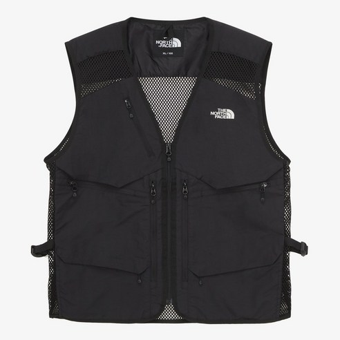 [국내정식매장] 노스페이스 바람막이 자켓 The North Face GEAR MESH VEST - BLACK