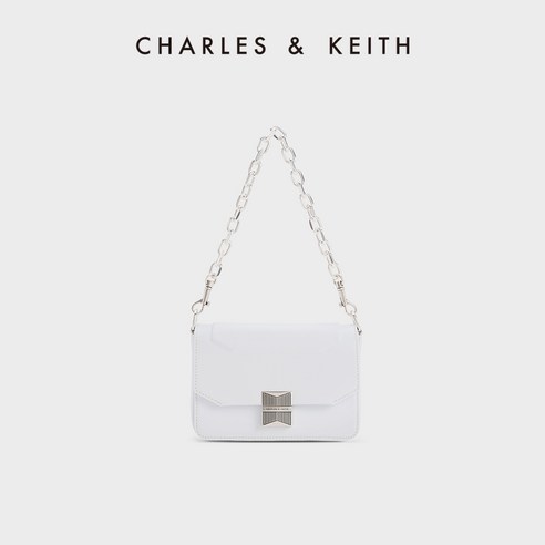 찰스앤키스 CHARLES&KEITH CK2-80782030 메탈 버클 체인 숄더백