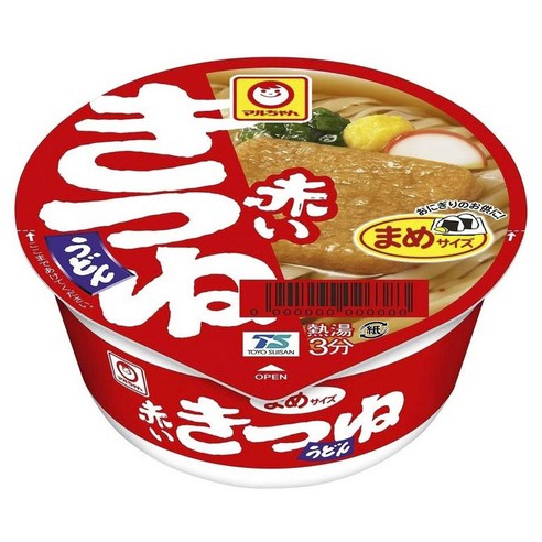 마루찬 빨간 키츠네 우동 간식 사이즈 41g, 1개