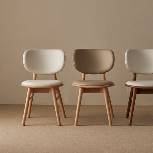 카이 쿠션 원목체어 인테리어 카페의자 - 현대적인 디자인과 편안함을 겸비한 의자