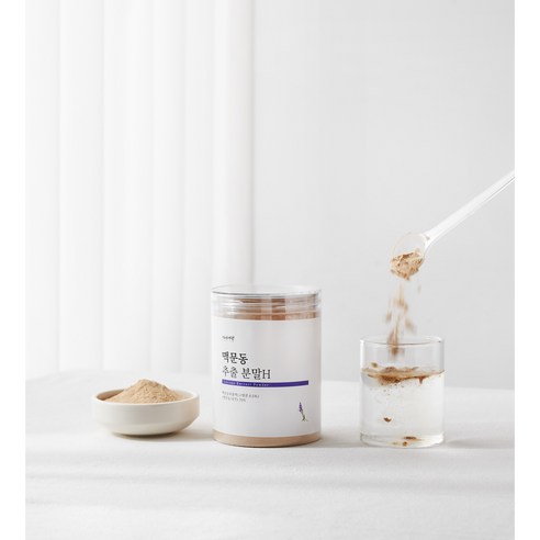 건강과 웰빙을 위한 맥문동 분말
