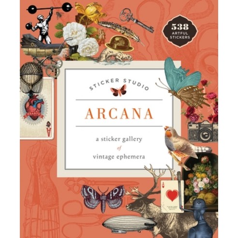 Sticker Studio: Arcana:: A Sticker Gallery of Vintage Ephemera, Castle Point Books, English, 9781250279330
