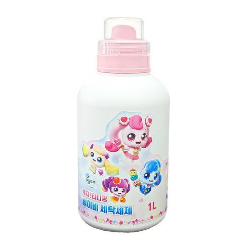 어린숨 유아용 티니핑 세탁세제, 1L, 1개