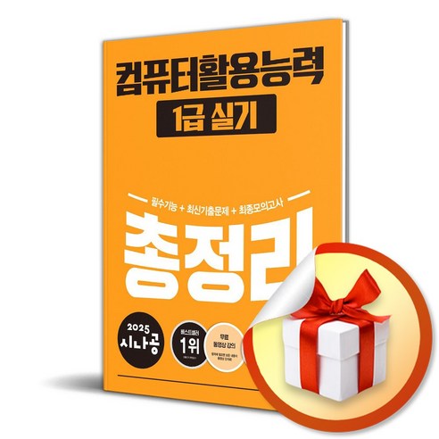 2025 시나공 컴퓨터활용능력 1급 실기 총정리 (이엔제이 전용 사은품 제공) 
IT컴퓨터