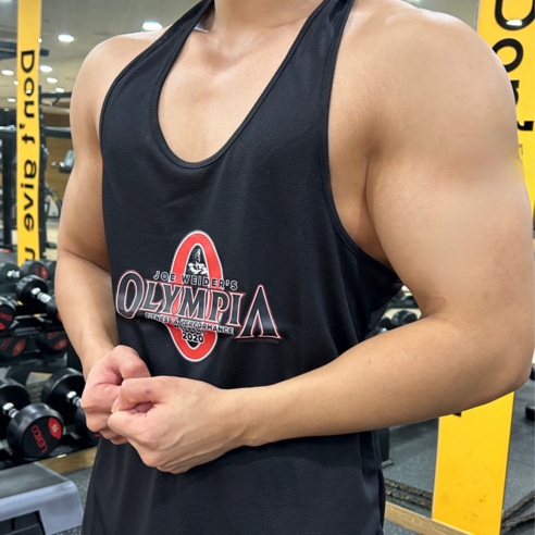 OLYMPIA 올림피아 나시 민소매 헬스 머슬핏 짐웨어 나시