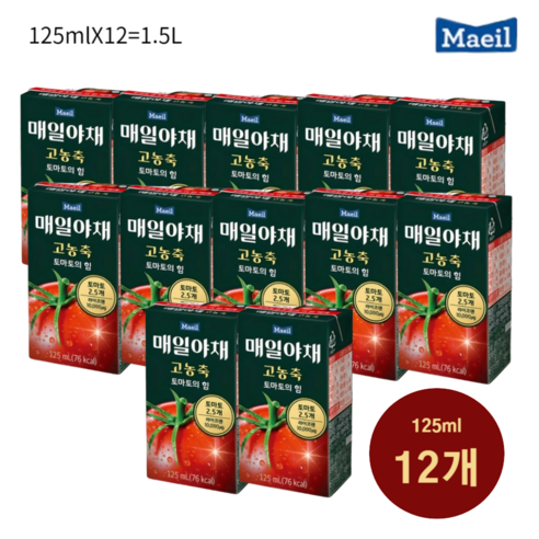 매일야채 고농축 당근의 힘 주스 선물세트, 500ml, 12개