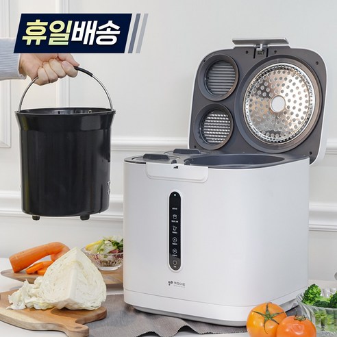 키친아트 음식물처리기 KFP-4416 자동살균세척 고온건조분쇄 저소음 분리바스켓 4L, KFP-4416