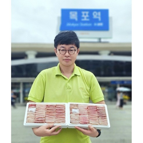 목포홍어협동조합 국내산 홍어 1K 구매시 홍어무침+애+탕거리+껍질묵+홍탁 증정