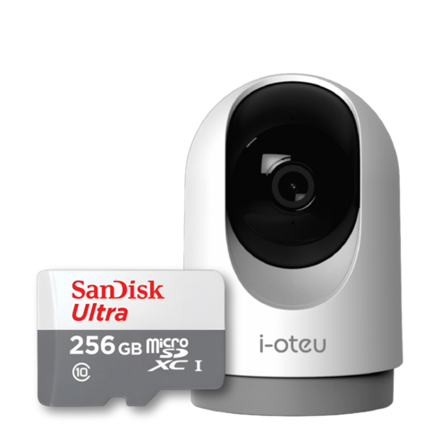 아이오트 스마트 홈카메라 4K Pro 800만화소 실내용, S800+SD 256GB, 1개