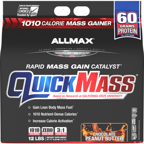 Allmax 퀵매스 래피드 매스 게인 카탈리스트, 1개, 5.44kg