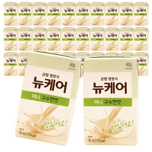 뉴케어 구수한맛 미니 32개입, 상세페이지 참조, 32개, 150ml, 상세페이지 참조, 상세페이지 참조