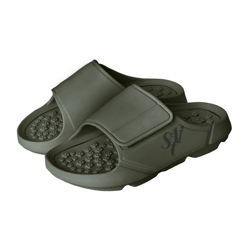 퉁퉁 부은 발, 세인트새틴 프렛 지압 슬리퍼로 가볍게!