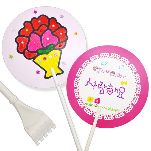 정성 가득 DIY 카네이션 부채, 감동과 실용성을 선물하세요!