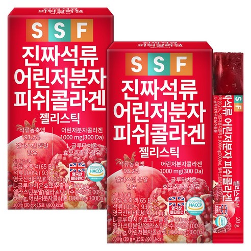 순수식품 석류 저분자 콜라겐 젤리 스틱, 300g, 2개
다이어트/이너뷰티 순수식품 석류 저분자 콜라겐 젤리 스틱, 300g, 2개
다이어트/이너뷰티