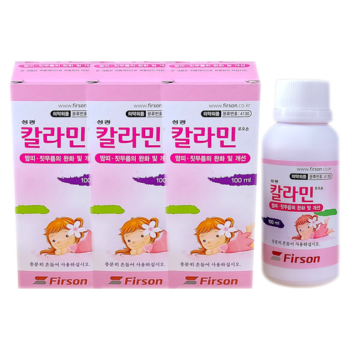 성광 칼라민로션 땀띠 짓무름 완화 100ml, 12개