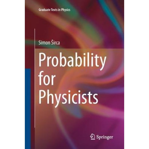 (영문도서) Probability for Physicists Paperback, Springer, English, 9783319810782