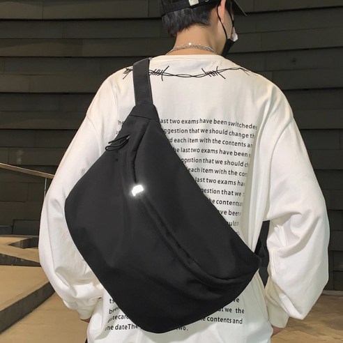 남자 가방 슬링백 크로스백 블랙 남녀공용 생활방수 메신저백 LS-808
