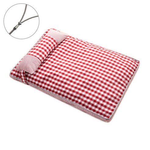 로마팸 강아지 고양이 겸용 쿠션 매트 침대