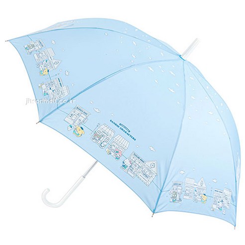 산리오캐릭터즈 스토어 60 우산-블루 주니어 성인 장우산 이쁜우산