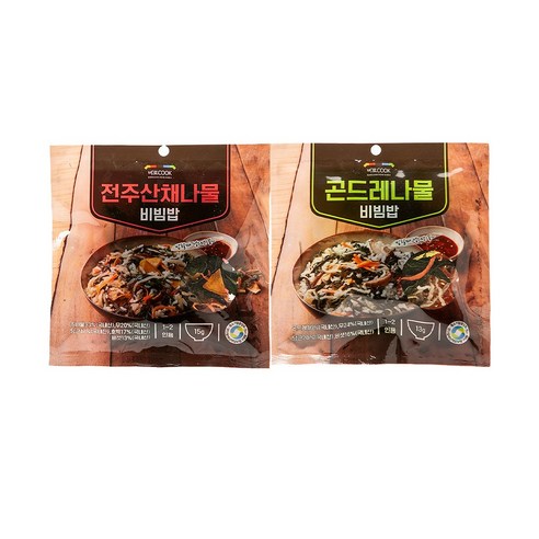 건강하고 편리한 바로쿡 간편식 나물비빔밥