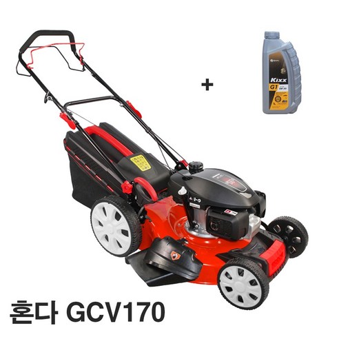 홈앤가든 혼다 자주식 잔디깍기 잔디깍는기계 GCV170 300평 추천, 1개