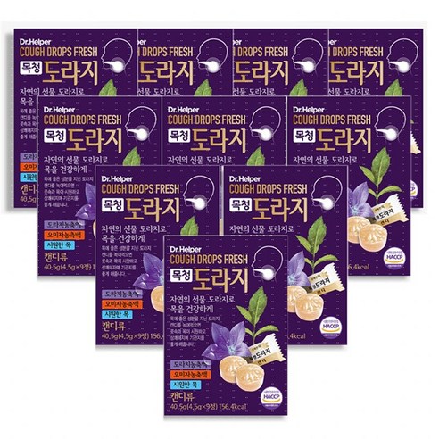 목청 도라지 목캔디 9정 프로폴리스, 40.5g, 30개