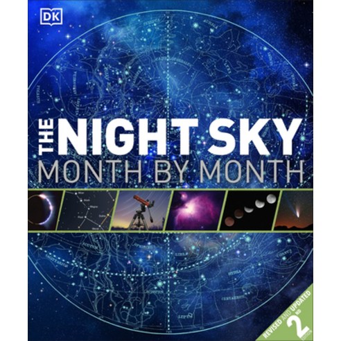 The Night Sky Month by Month Hardcover, DK Publishing (Dorling Kind..., English, 9780744035032