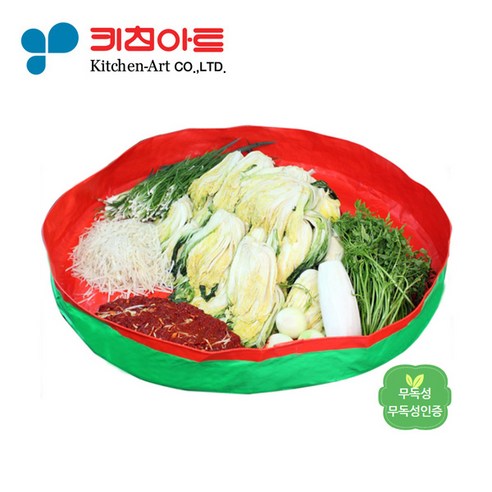 삼진테크 무봉제 원형 김치버무리, 1개