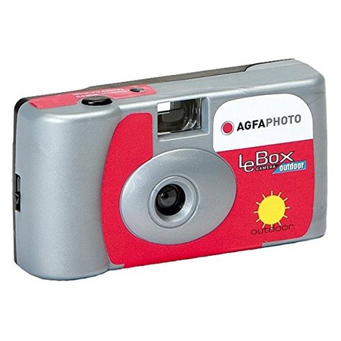 아그파 일회용 카메라: 플래시와 필름 내장된 편리한 필카 필름 카메라