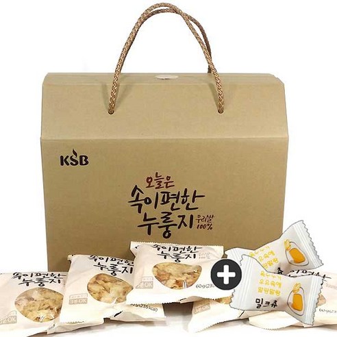 KSB속이편한누룽지, 60g, 20개, 60g