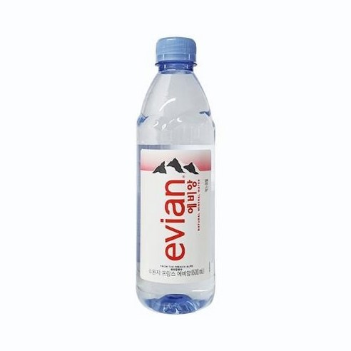 에비앙 생수, 500ml, 20개