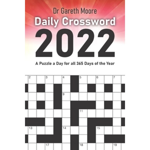 (영문도서) Daily Crossword 2022: A Puzzle a Day for all 365 Days of the Year Paperback, Any Puzzle Media Ltd, English, 9781913542047