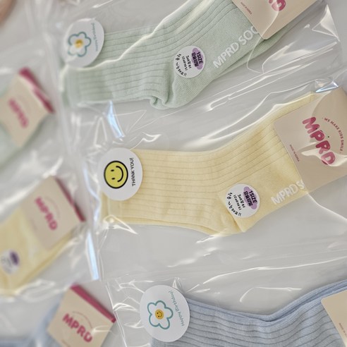 사랑스러운 파스텔 톤 요술 양말로 특별한 날을 더욱 빛내세요!