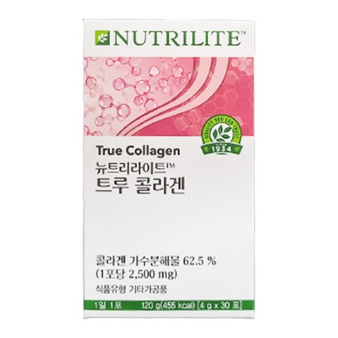 암웨이 뉴트리라이트 트루콜라겐 30포, 1개, 120g