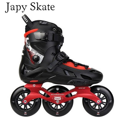 쇼트트랙 스케이트화 스피드스케이트화Japy Skate Flying Eagle F110 스피드 인라인 스케이트 3*110mm 바퀴, 41, 03 F110H