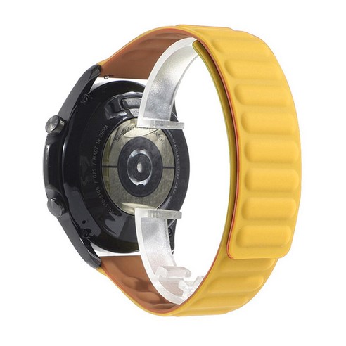 Garmin Vivomove 3 HR Luxe style Fenix Chronos 가민 스트랩 고무 자기 흡착 손목 밴드 20mm 22mm 퀵 릴리스 시계줄, #10