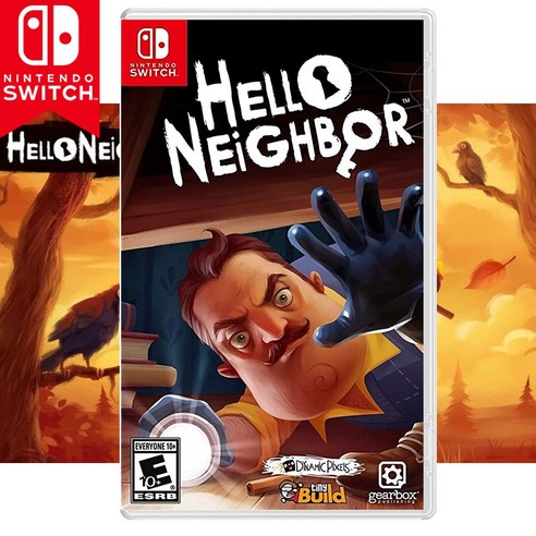 닌텐도 스위치 헬로 네이버 Hello Neighbor 해외판 한글지원 새제품 칩 팩