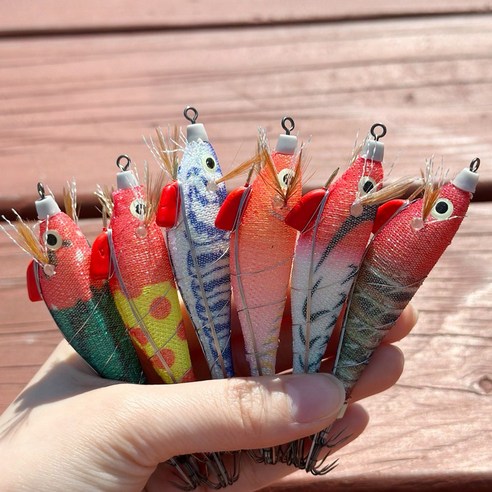 미니 삼봉 에기 쪼맹이 UV 케이무라 야광 한치 문어 쭈꾸미 갑오징어 낚시 에기