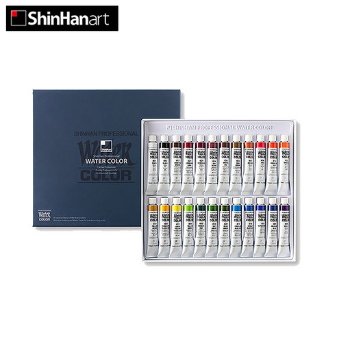 신한 전문가용 수채화물감 24색(7.5ml)