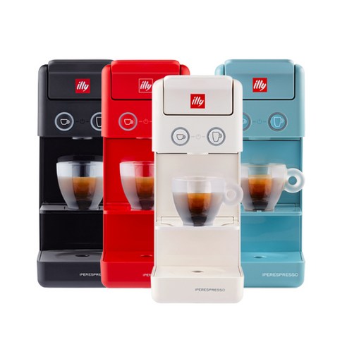 illy 일리 Y3.3 Y3.2 캡슐 커피머신 독일출고, 블랙