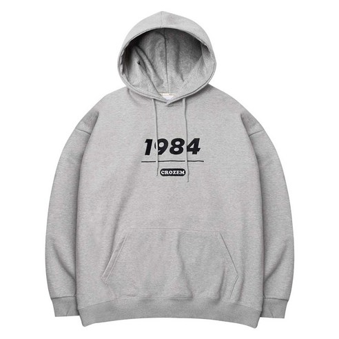크로젬 1984 오버핏 후드티