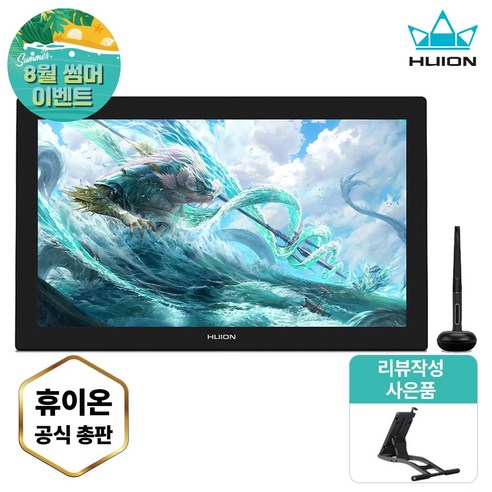 [8월 썸머이벤트] 휴이온 KAMVAS PRO 24 4K 액정타블렛, 단품