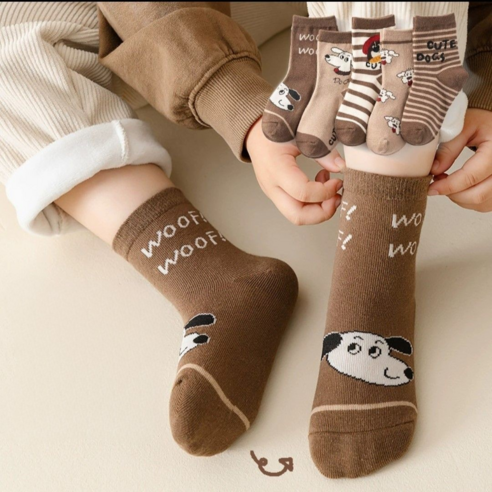 우리 아이 발에 행복을 신기다: 어반바스켓 퍼피 양말 세트